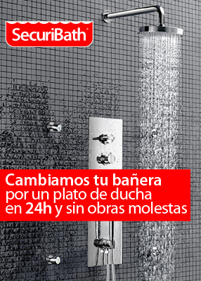 Cambiamos tu bañera por plato de ducha en 24h y sin obras molestas