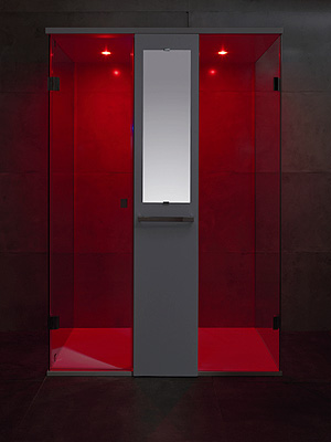 Cromoterapia con las nuevas cabinas de ducha de Bañacril: Volumia y Spirit