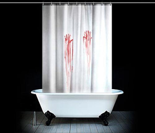 Cortina de ducha Blood Bath