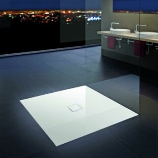 Entrar en la ducha sin peligro de tropezar en un escalón