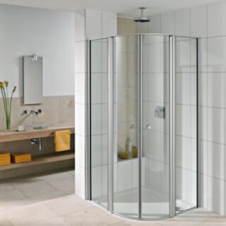 Una ducha de diseño que cuida el medioambiente