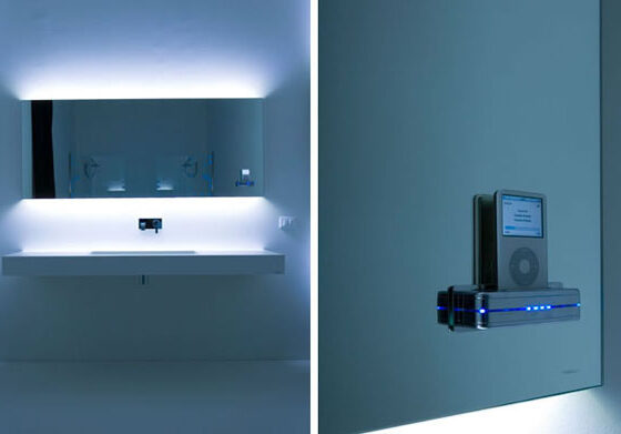 iPod el el baño