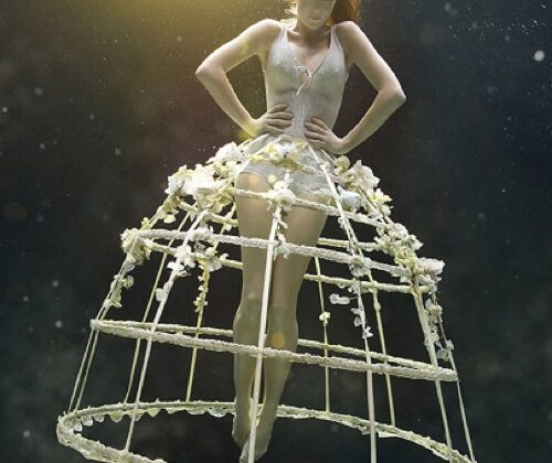 Zena Holloway: fotografíar moda durante el baño