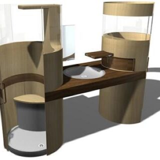 Ducha para exteriores FS3 de Vola