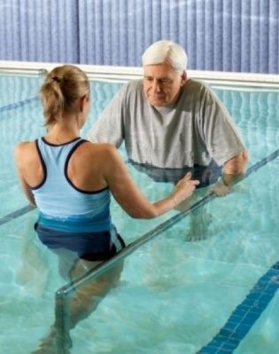 Fisioterapia en el agua