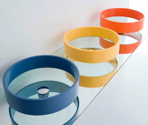 Lavabos con color