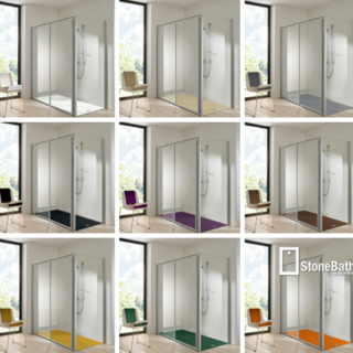 Platos de ducha en todos los colores