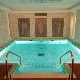 Estilo boho chic en el baño