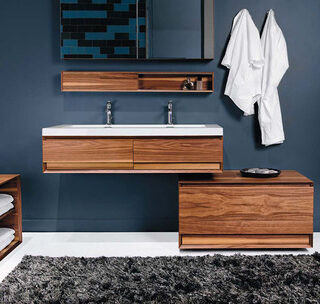 Lavabo inspirado en la naturaleza