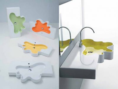Añade color a tu baño con los diseños de Disegno Ceramica