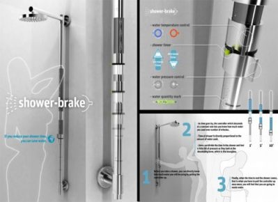 Shower Brake, la ducha que te ayuda a echar el freno