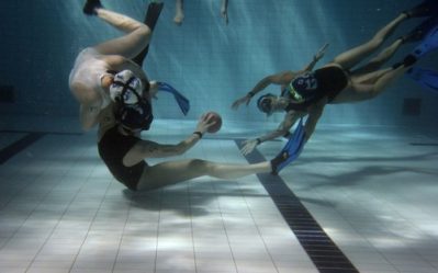 Rugby subacuático: deporte bajo el agua
