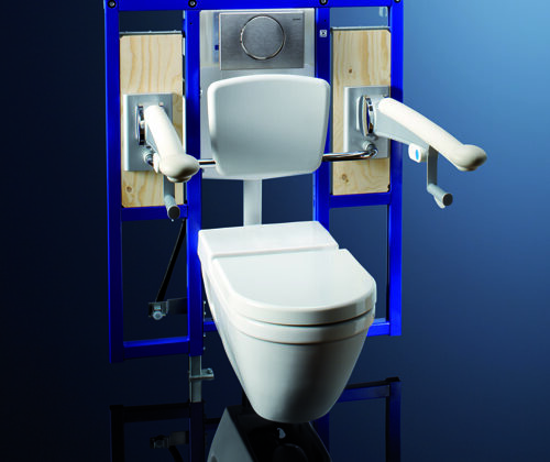 Geberit lanza el bastidor Duofix Wc para personas de movilidad reducida.