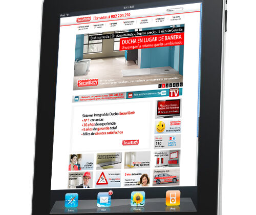 SecuriBath, muy pronto en el iPad