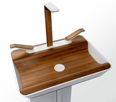 Lavabo de Bambu BU