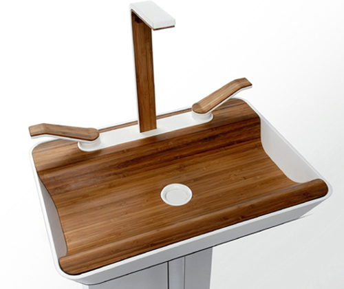 Lavabo de Bambu BU