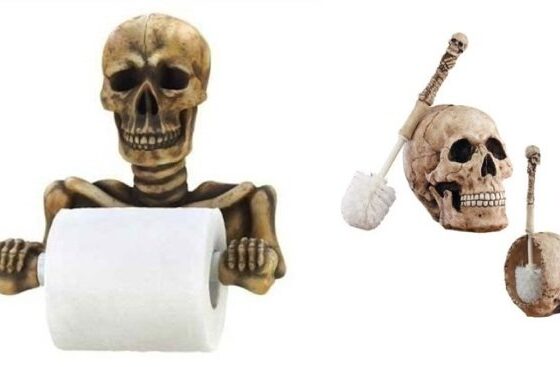 Un baño terrorífico para Halloween