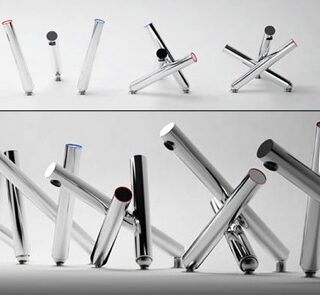 El cuarto de baño en una cajita