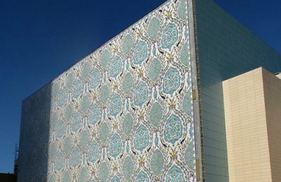 Un mural gigante de mosaico, Premio Nacional de Artesanía