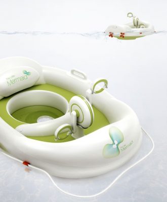 Un flotador especial para niños discapacitados