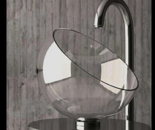 Lavabo de vidrio Moon