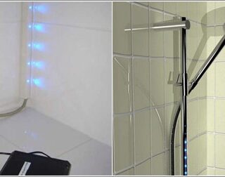 Un toque original para el baño, bañera de madera