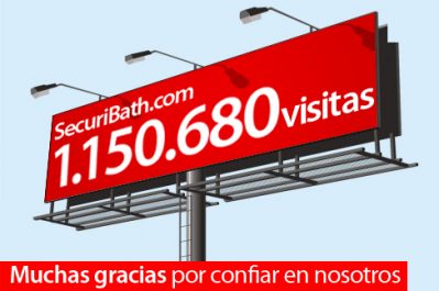 Securibath.com fue la pagina web más visitada del sector de la reforma en el baño durante el año 2011.