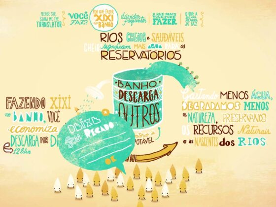 Ahorrar agua mientras te duchas = pipí
