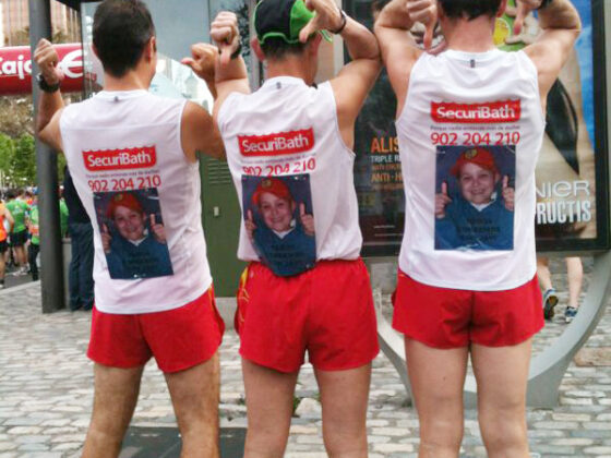 SecuriBath en la Maratón de Madrid.