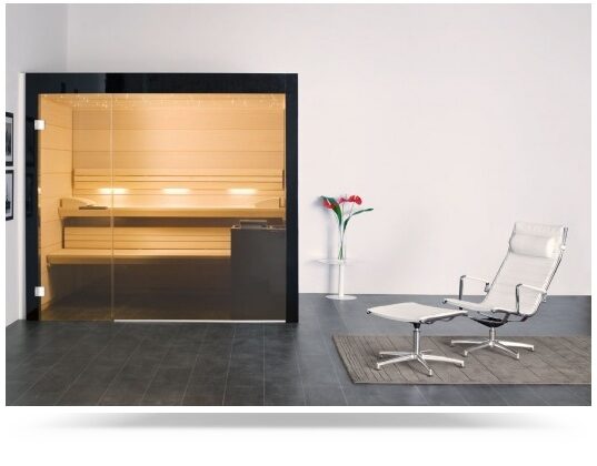 Sauna de diseño para disfrutar del «wellness» en casa
