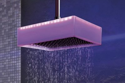 Ducha de lluvia decorativa con LED