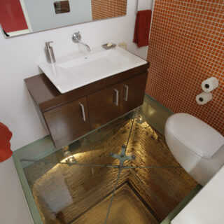 Tecnología y elegancia en el baño