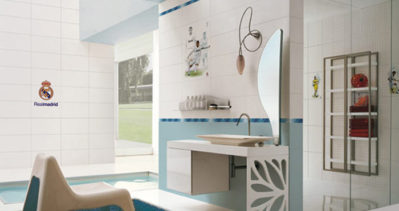 Azulejos del Real Madrid para el baño