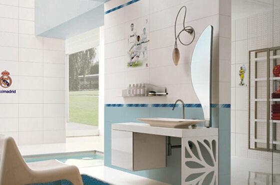 Azulejos del Real Madrid para el baño