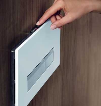 Extractor de baño Duofresh integrado en el pulsador de la cisterna