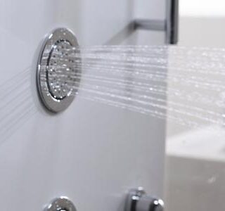 Colores pastel para el cuarto de baño.