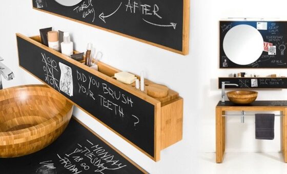 Pizarra en el baño, si o no