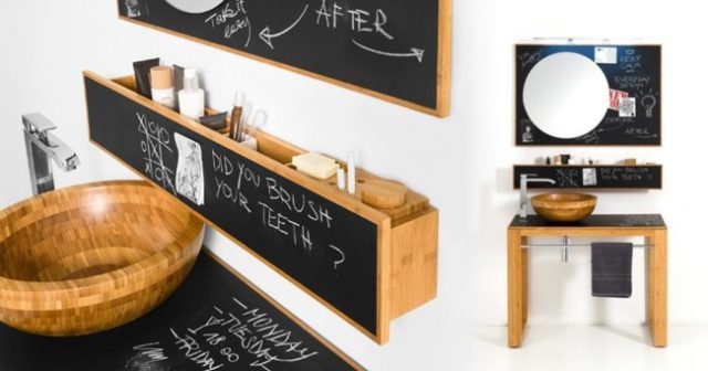 Pizarra en el baño, si o no - aqua