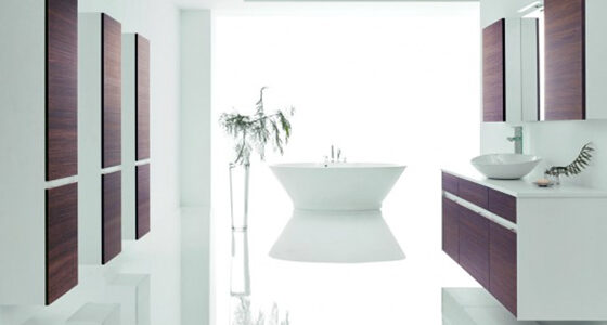 Estilo clásico para un baño elegante