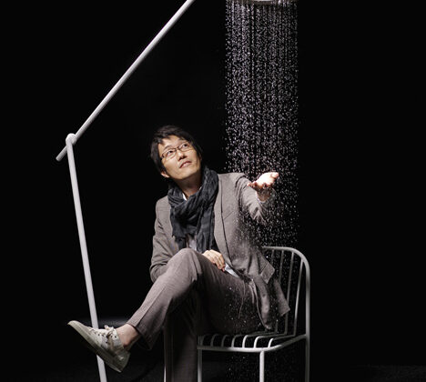 WaterDream una lámpara-ducha