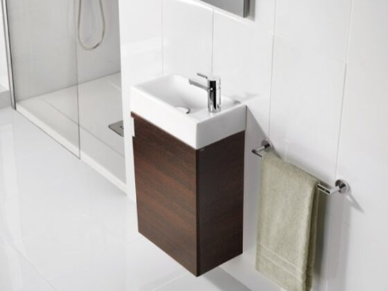 Petit un lavabo armario de dimensiones reducidas