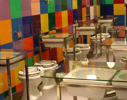 Modern toilet, un restaurante inspirado en el baño