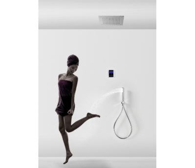 Tecnología minimalista para el baño, «Shower technology» de Tres