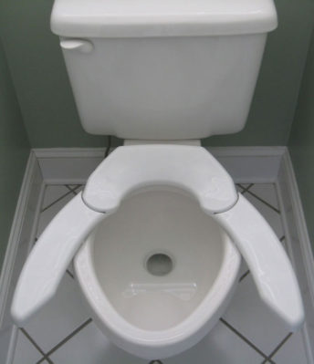 Una taza de wc ajustable a distintos tamaños