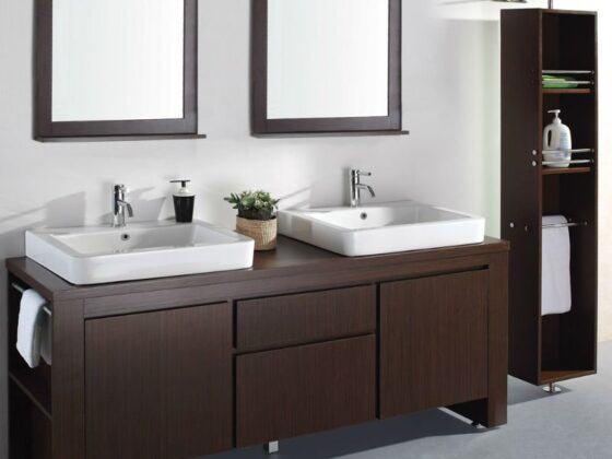 Lavabos dobles para el baño