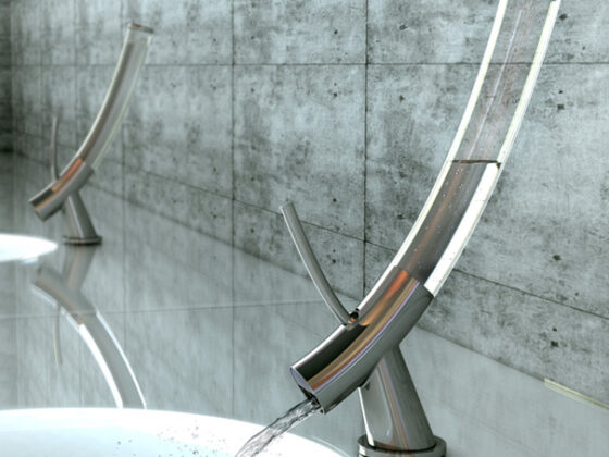 Un grifo de diseño que ayuda a ahorrar agua