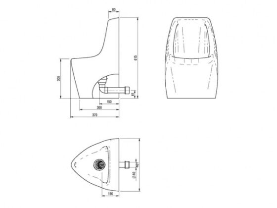 Un wc que no necesita agua