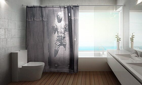 Han Solo llega al baño