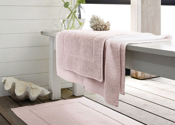 Colores pastel para el cuarto de baño.