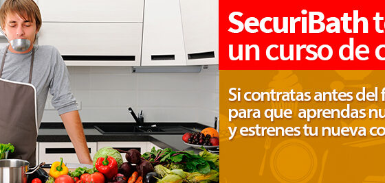 Reforma tu cocina con SecuriBath y te regalamos un día entre fogones